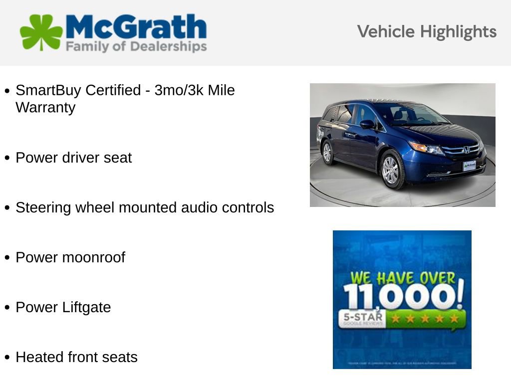 Used 2017 Honda Odyssey EX-L image 5