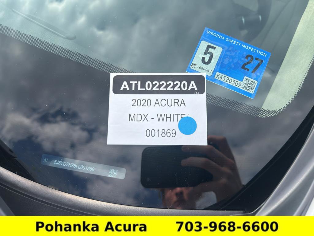 Certified 2020 Acura MDX Sport Hybrid w/ Advance Pkg AWD/4WD image 34