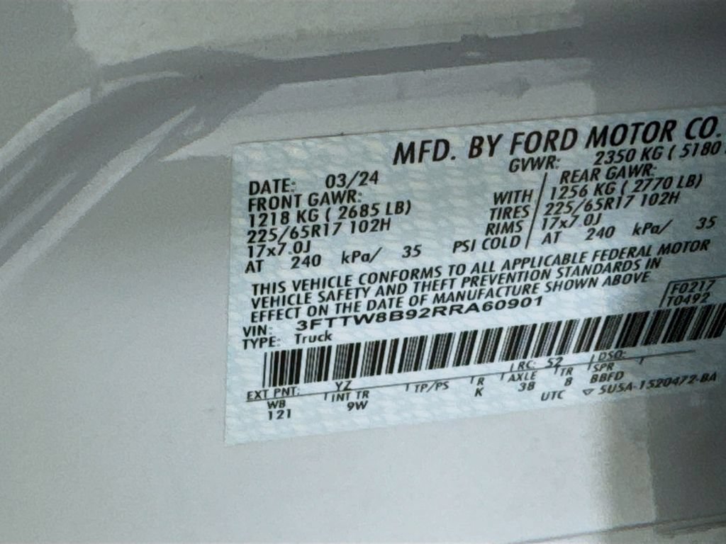 Used 2024 Ford Maverick XL w/ Equipment Group 100A Standard AWD/4WD image 38