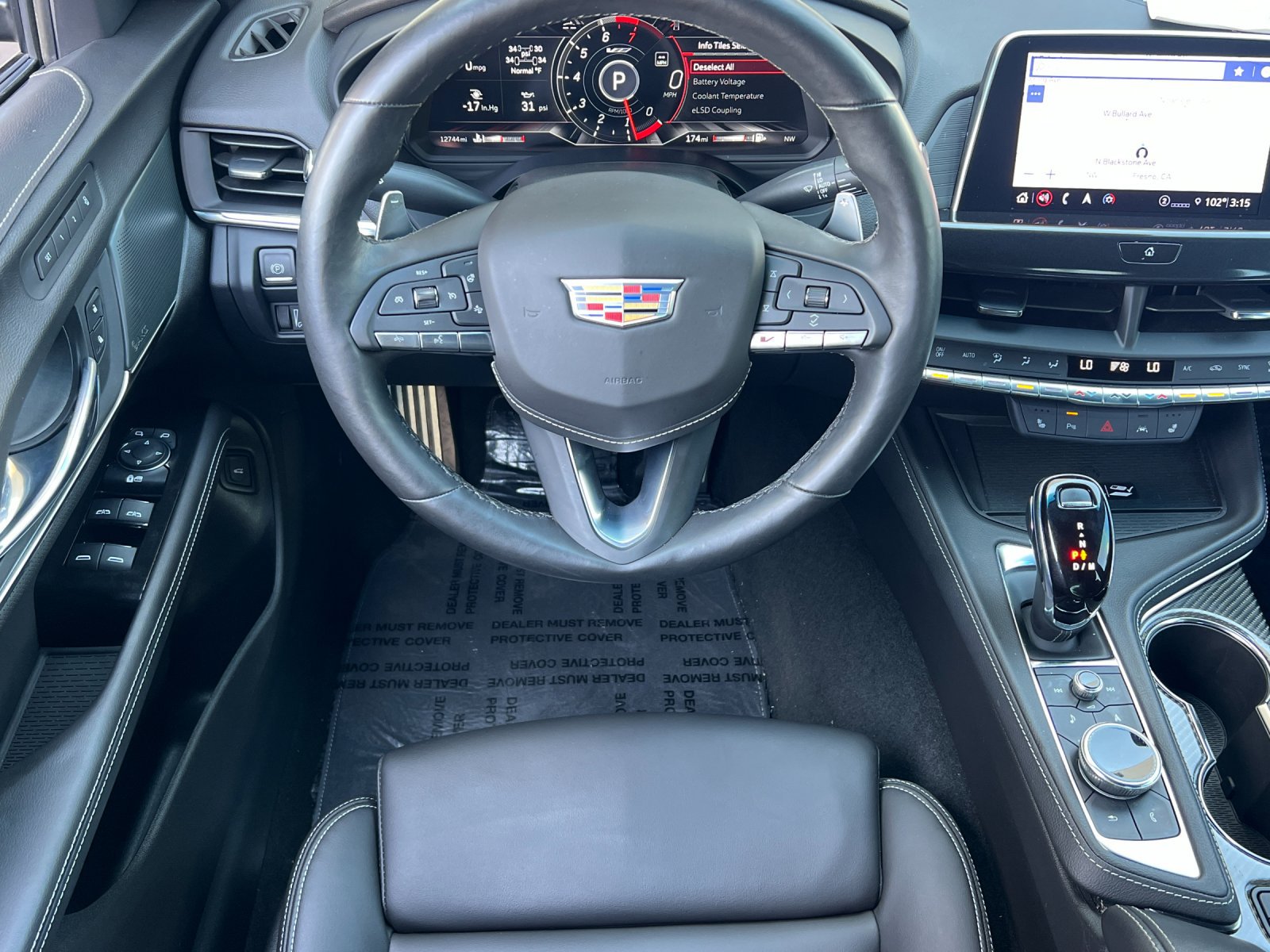 Certified 2022 Cadillac CT4 V Blackwing w/ Driver Assist Package RWD image 14