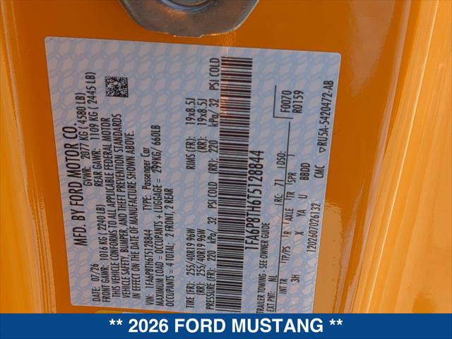 New 2026 Ford Mustang Premium RWD image 19