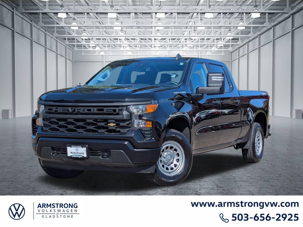 Used 2022 Chevrolet Silverado 1500 W/T w/ WT Value Package AWD/4WD image 1