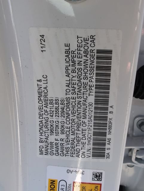 Used 2025 Honda Accord LX image 18