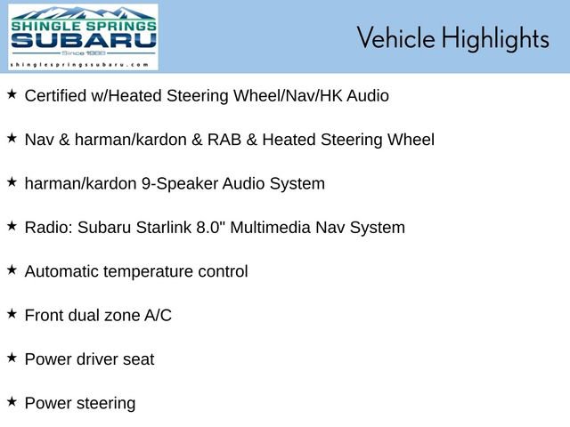 Certified 2023 Subaru Forester Limited AWD/4WD image 58