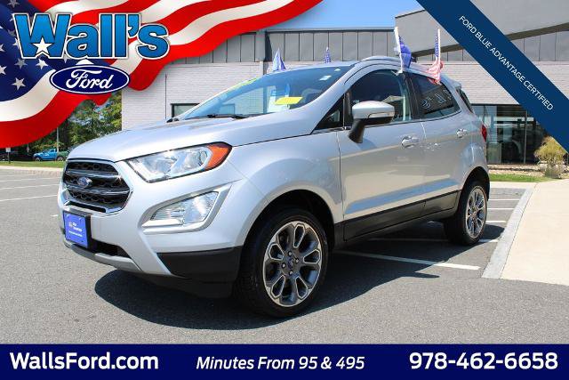 Certified 2022 Ford EcoSport Titanium w/ Interior Protection Package AWD/4WD image 1