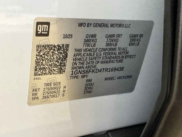 New 2026 Chevrolet Suburban Premier image 29