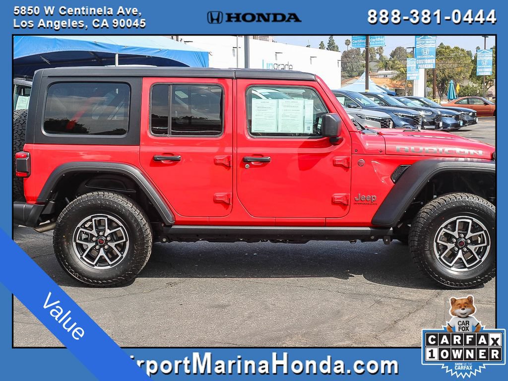 Used 2025 Jeep Wrangler Unlimited Rubicon AWD/4WD image 18
