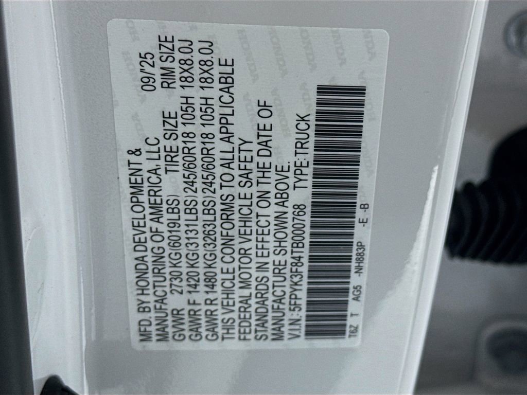Used 2026 Honda Ridgeline Black Edition image 43