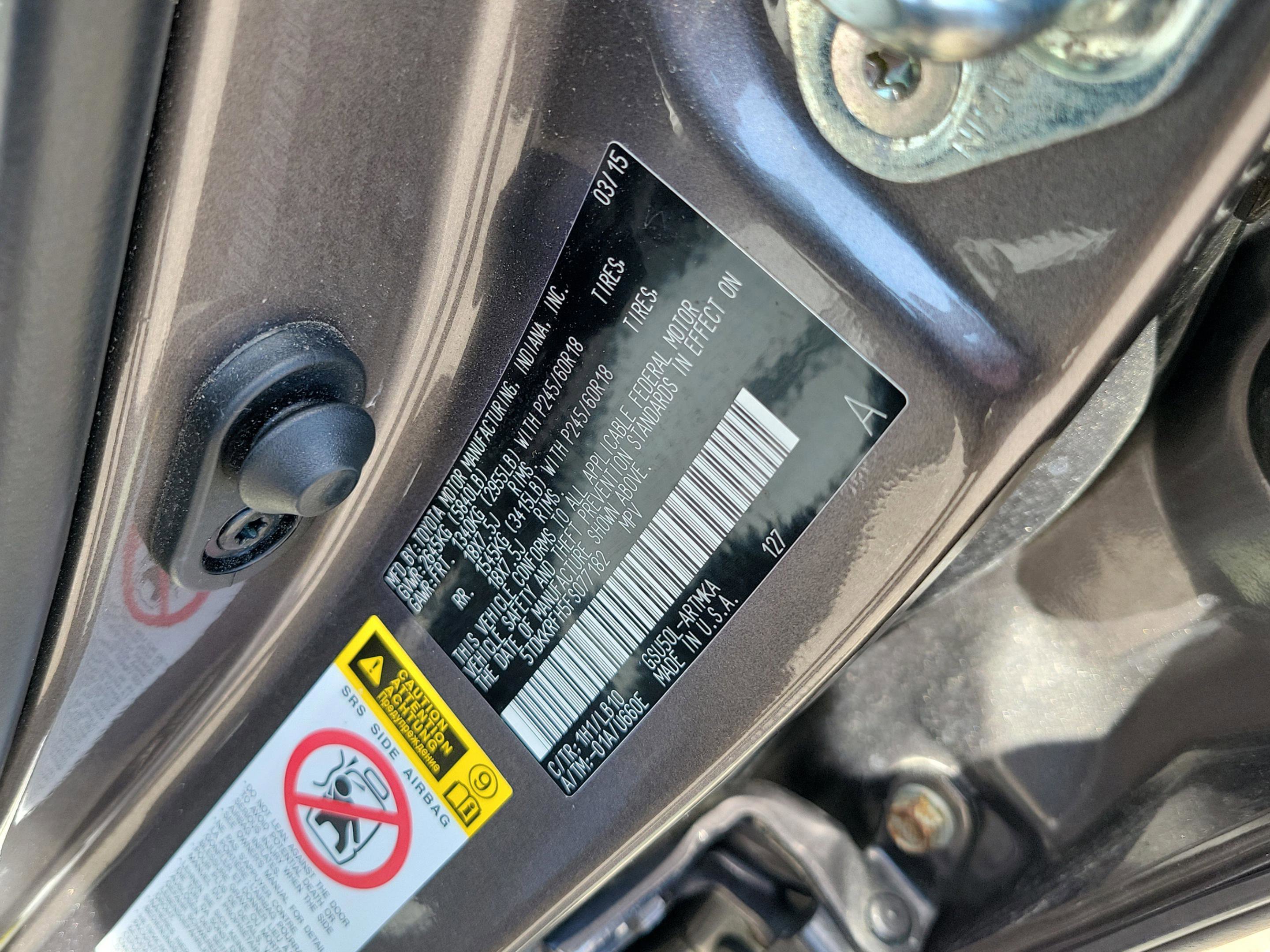 Used 2015 Toyota Highlander XLE image 35