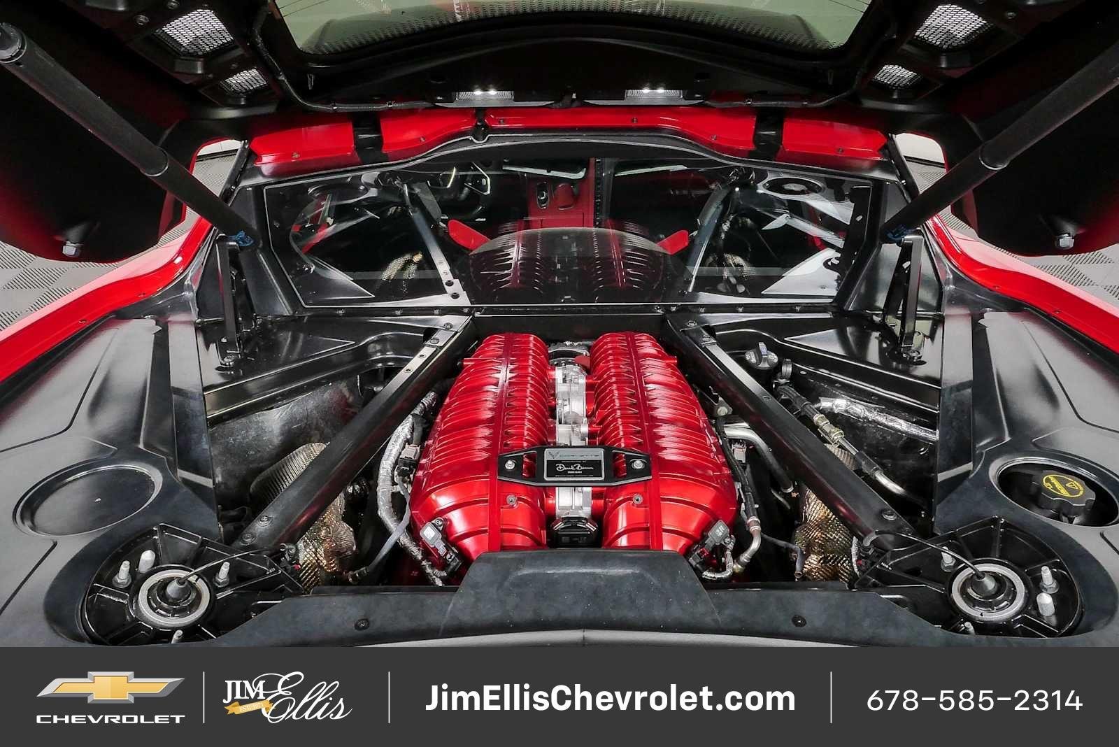 Used 2024 Chevrolet Corvette Z06 w/ Chrome Exterior Badge Package RWD image 27