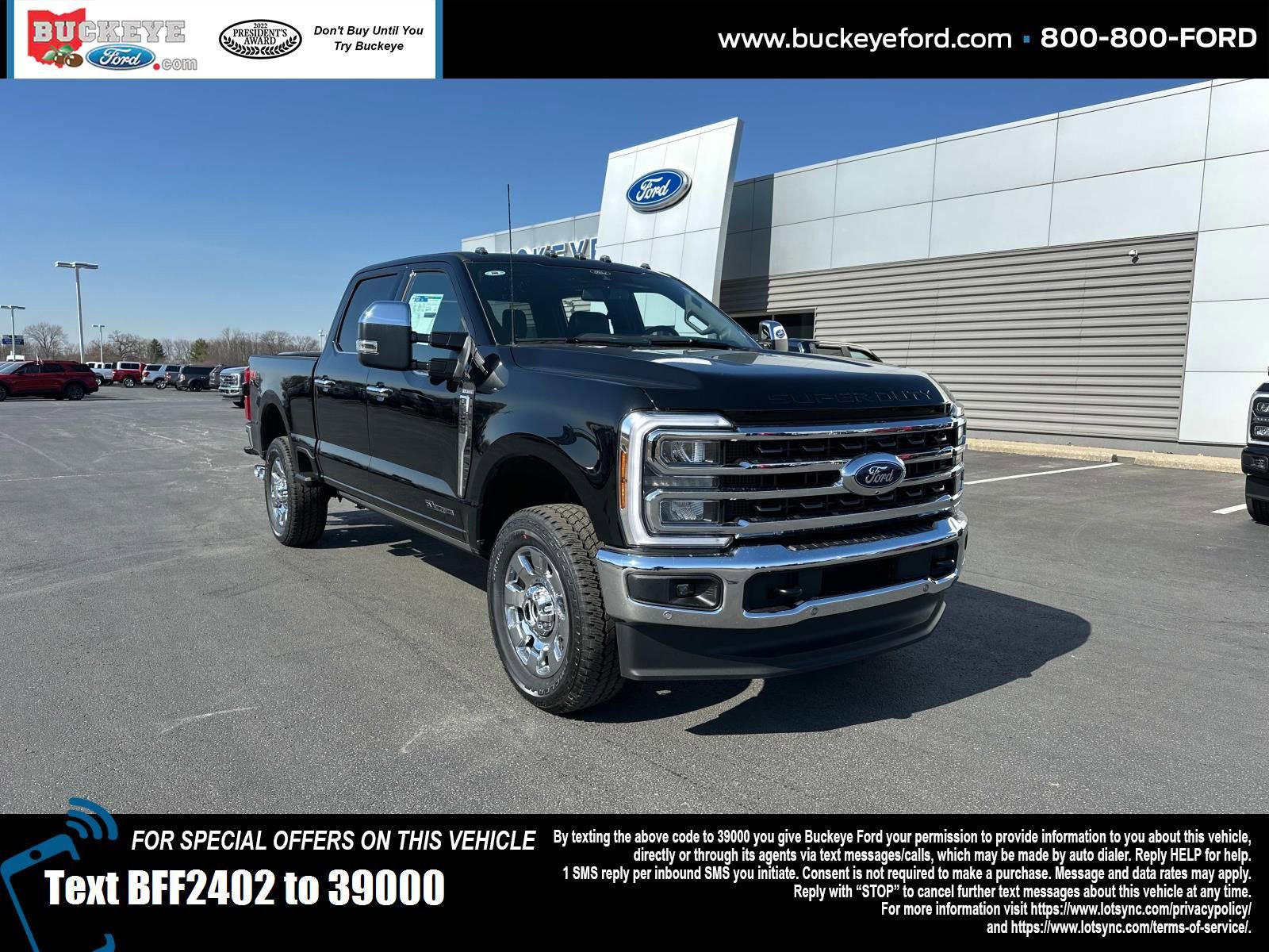 New 2025 Ford F350 King Ranch w/ Chrome Package