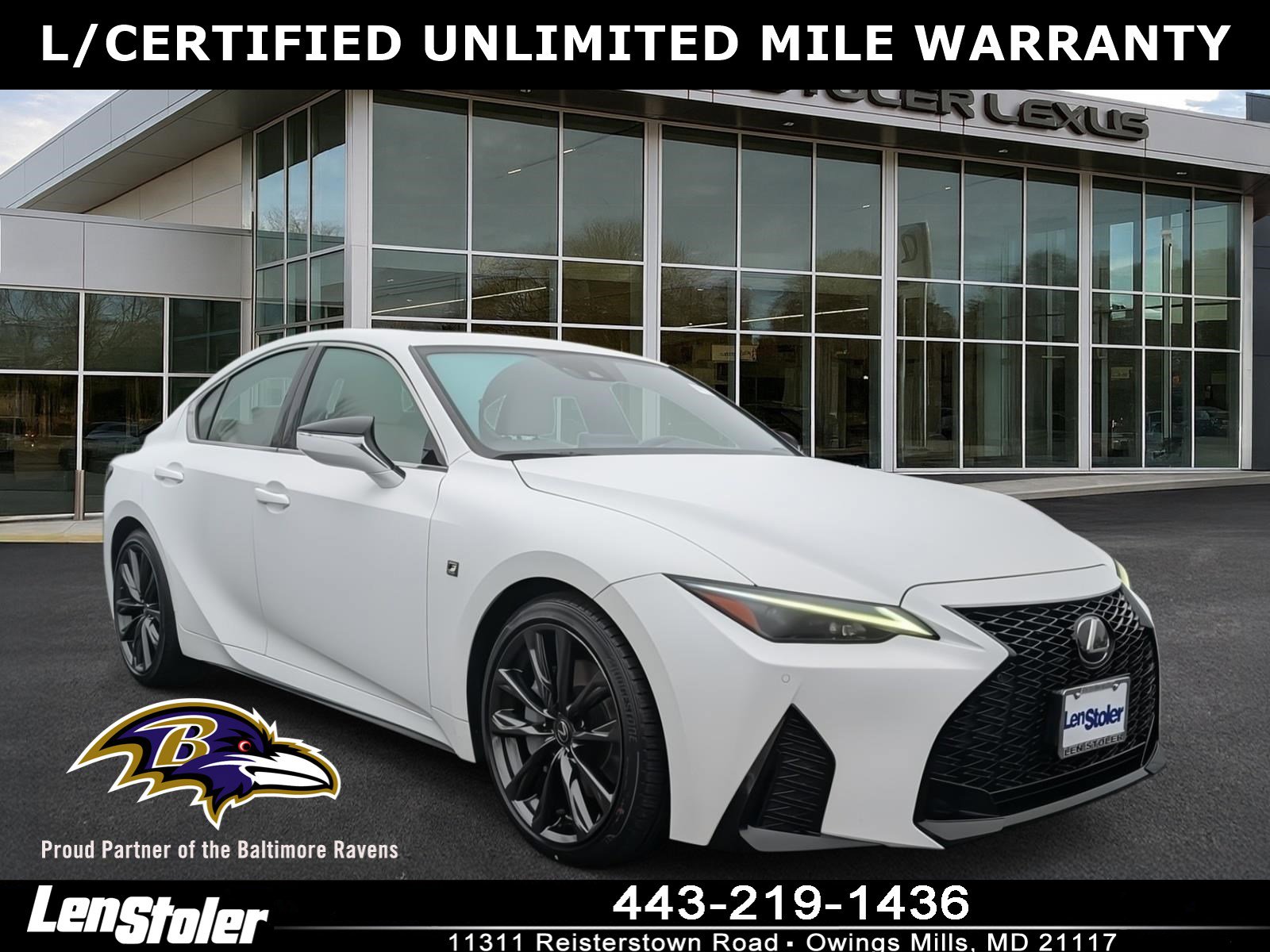 Certified 2023 Lexus IS 350 F Sport w/ Memory Package image 1