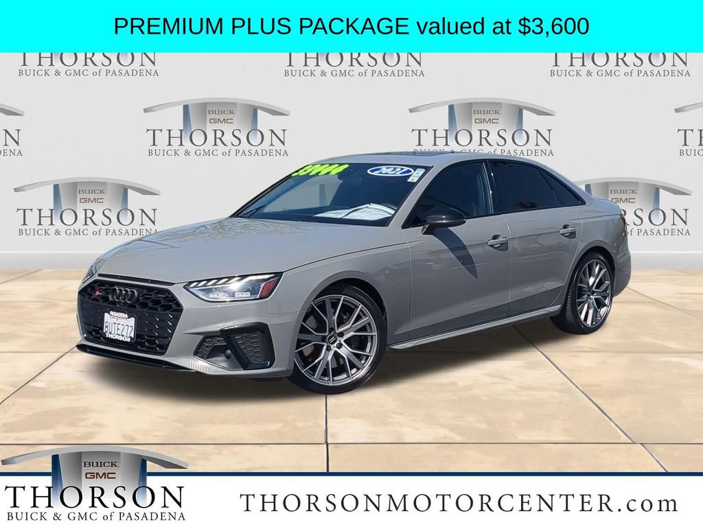 Used 2021 Audi S4 Premium Plus w/ Premium Plus Package AWD/4WD image 1