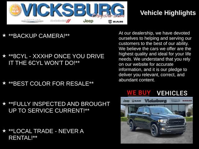 Used 2019 RAM 1500 Big Horn AWD/4WD image 7