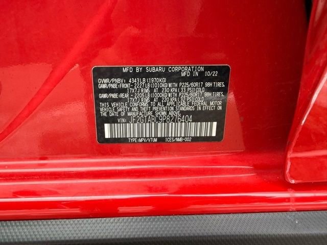 Certified 2023 Subaru Crosstrek 2.0i image 27