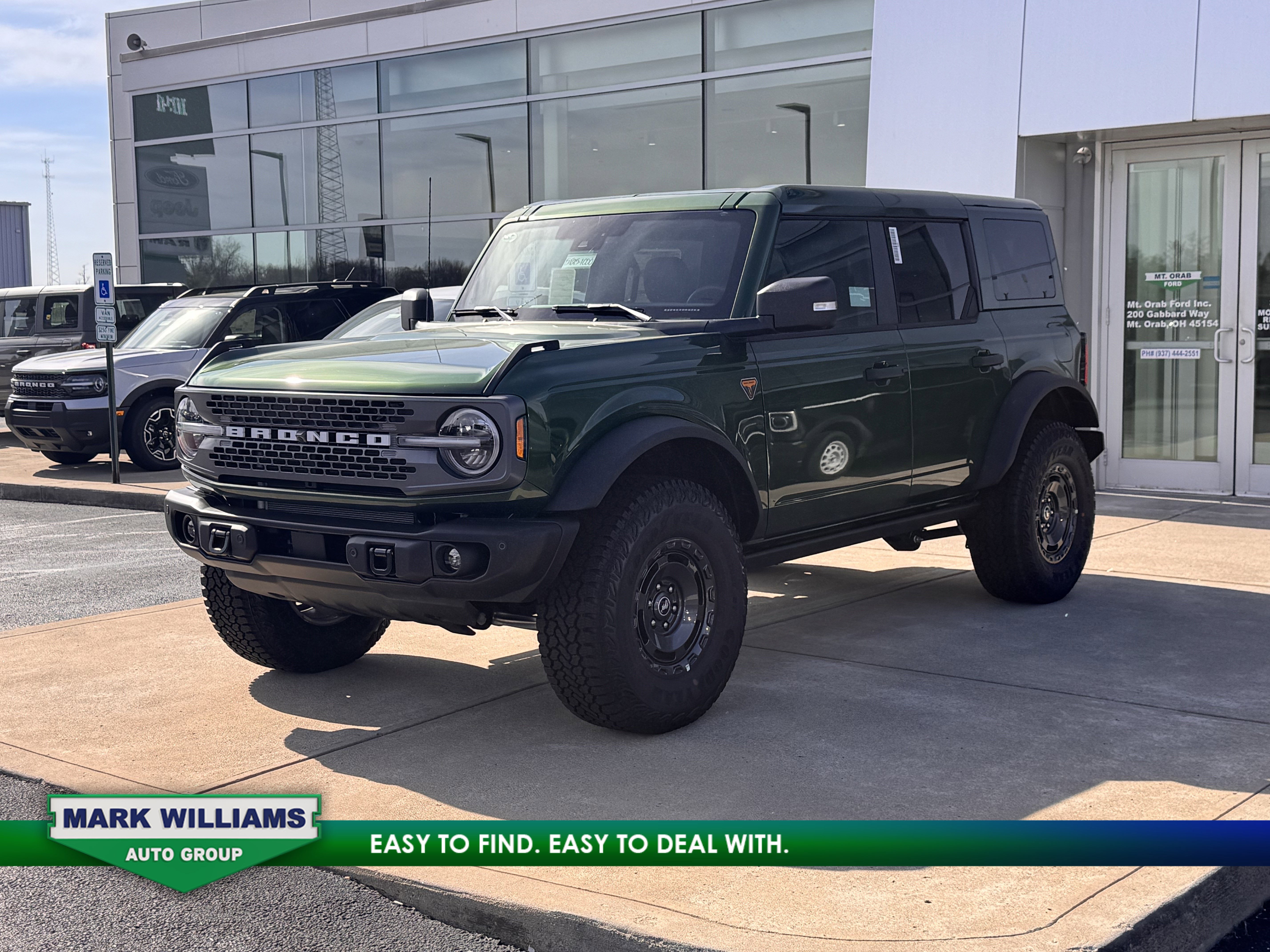 New 2025 Ford Bronco Badlands