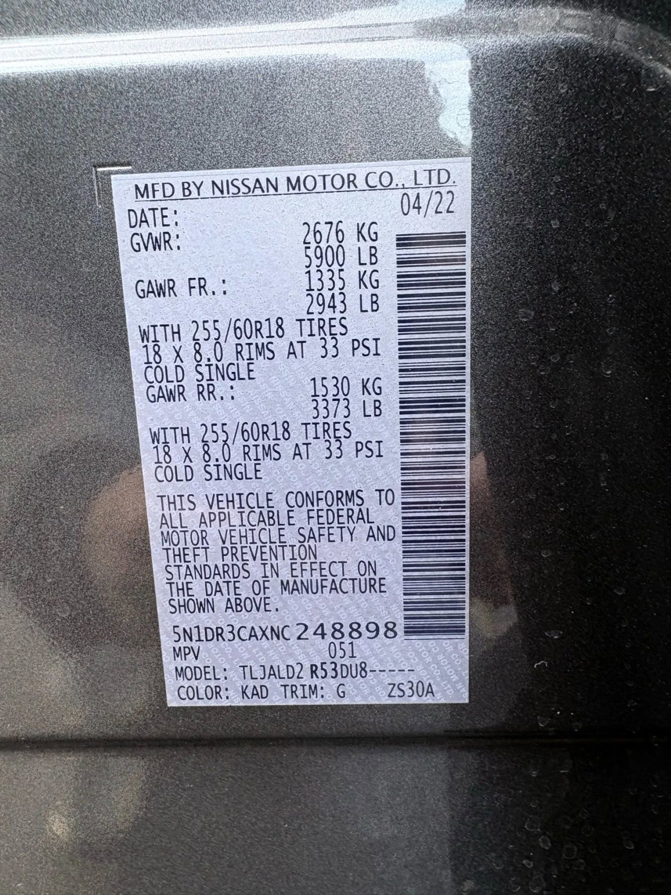 Used 2022 Nissan Pathfinder SL image 33