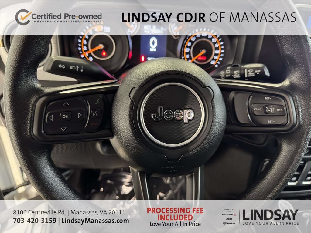 Certified 2025 Jeep Wrangler Sport AWD/4WD image 24