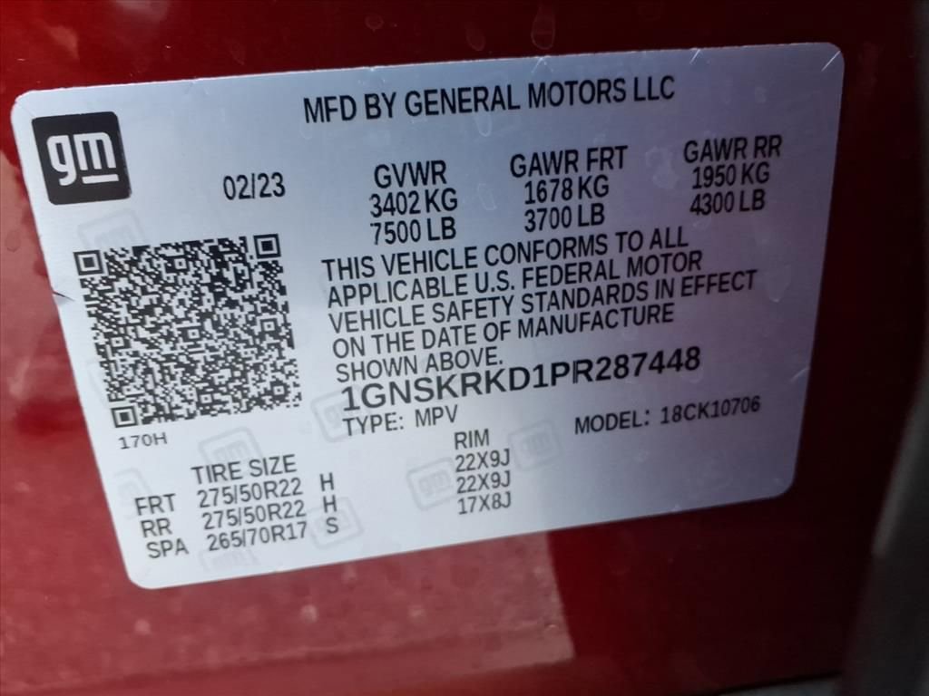 Used 2023 Chevrolet Tahoe RST w/ Luxury Package image 33