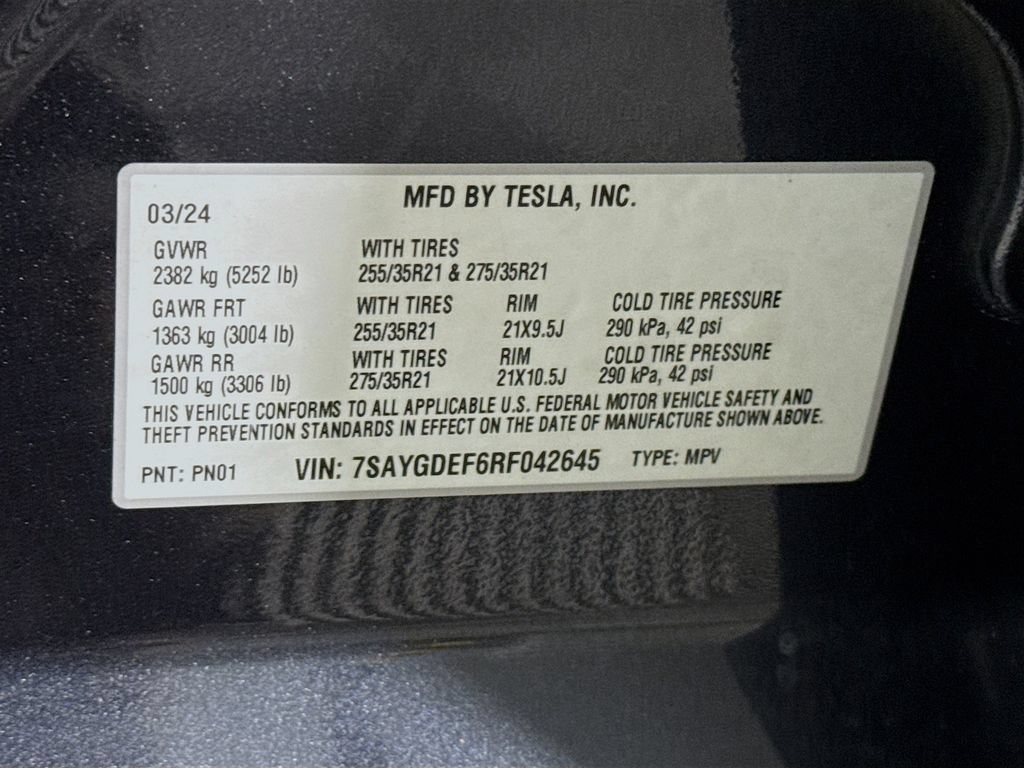 Used 2024 Tesla Model Y Performance AWD/4WD image 33