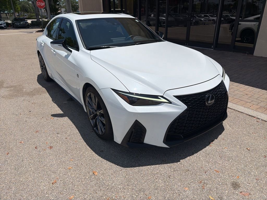 Used 2021 Lexus IS 350 F Sport w/ Navigation Package RWD image 1