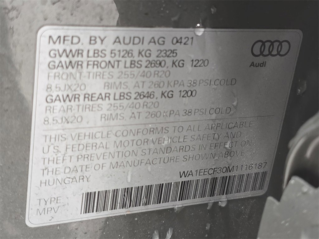 Used 2021 Audi Q3 2.0T Premium Plus w/ Premium Plus Package image 33