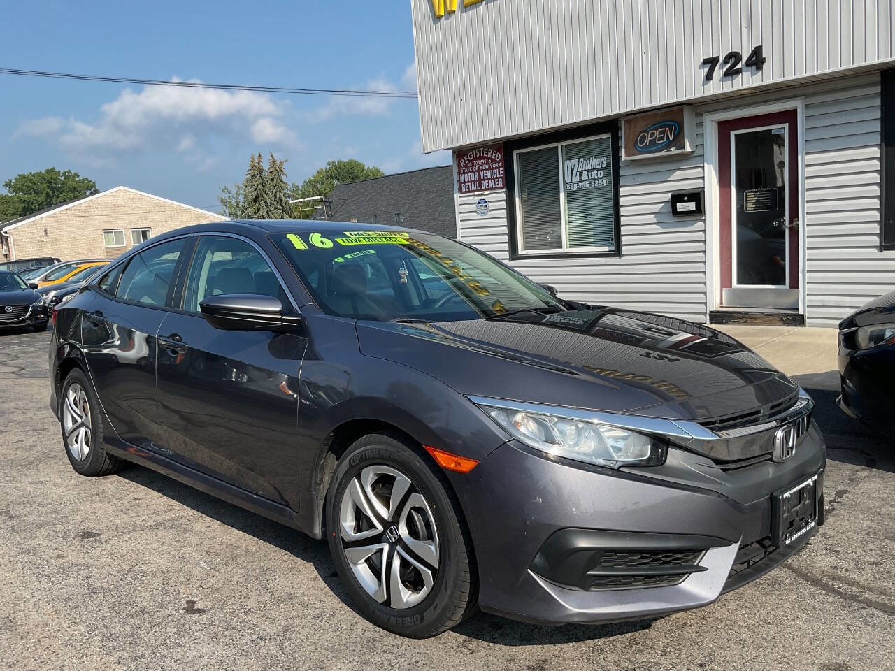 Used 2016 Honda Civic LX image 1