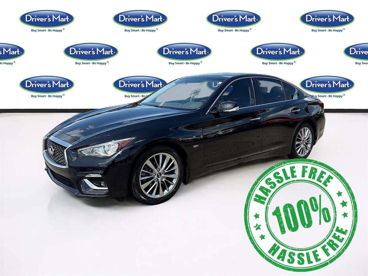 Used 2019 INFINITI Q50 Luxe w/ Cargo Package (L96) RWD image 3