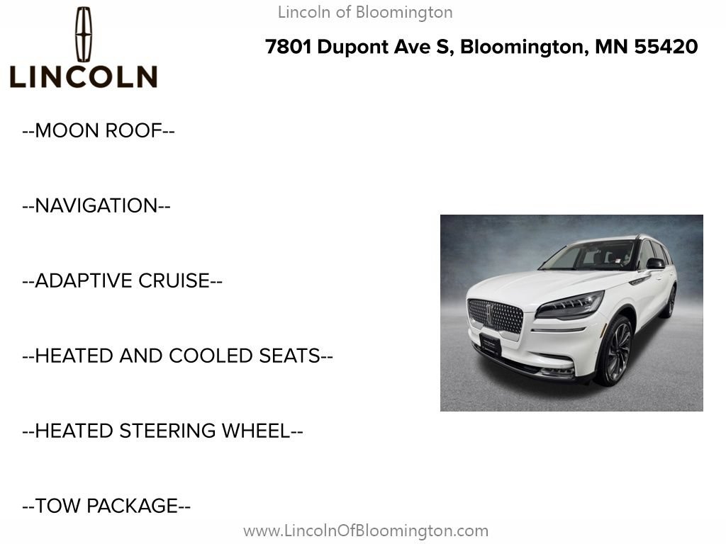 Used 2021 Lincoln Aviator Reserve w/ Equipment Group 201A AWD/4WD image 5