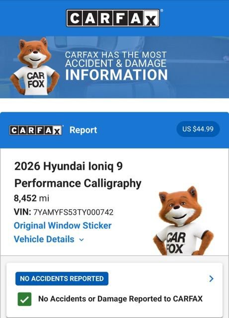 Used 2026 Hyundai Ioniq 9 Calligraphy AWD/4WD image 5