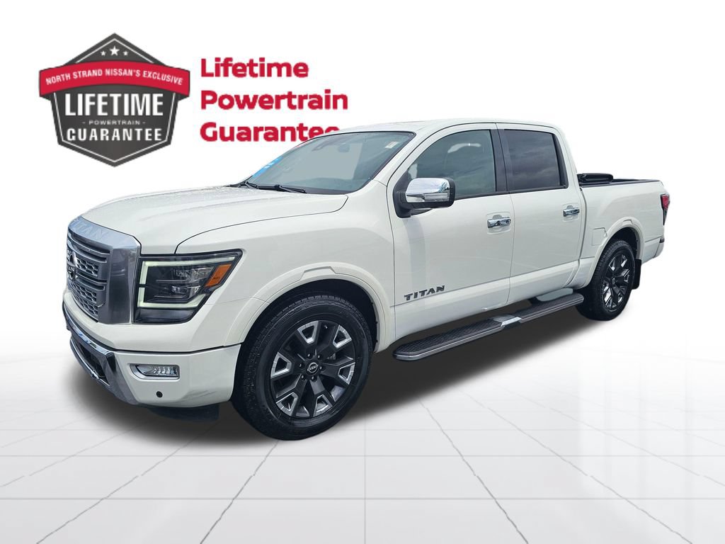 Certified 2024 Nissan Titan Platinum Reserve w/ Moonroof Package RWD image 1