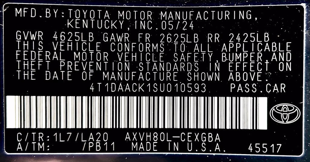 Certified 2025 Toyota Camry XLE FWD image 24