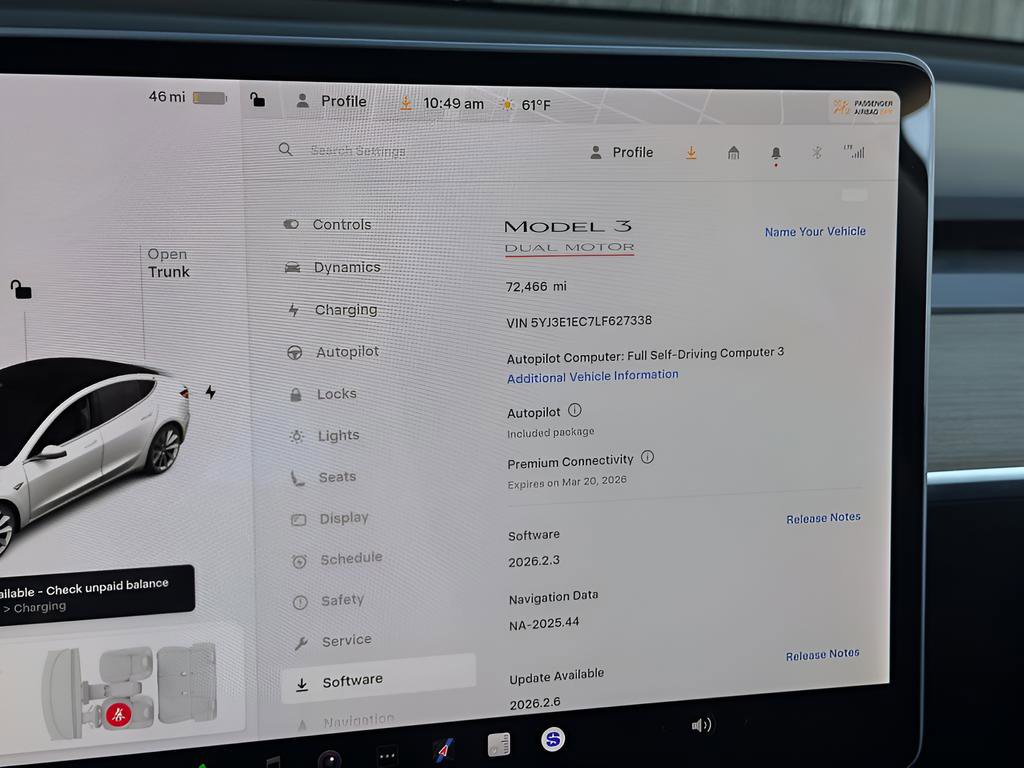 Used 2020 Tesla Model 3 Performance image 12