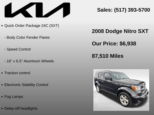 Used 2008 Dodge Nitro SXT AWD/4WD image 10