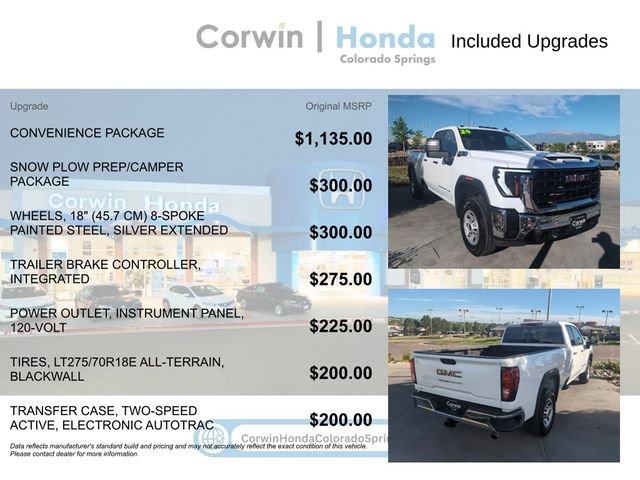 Used 2024 GMC Sierra 2500 Pro w/ Convenience Package AWD/4WD image 4