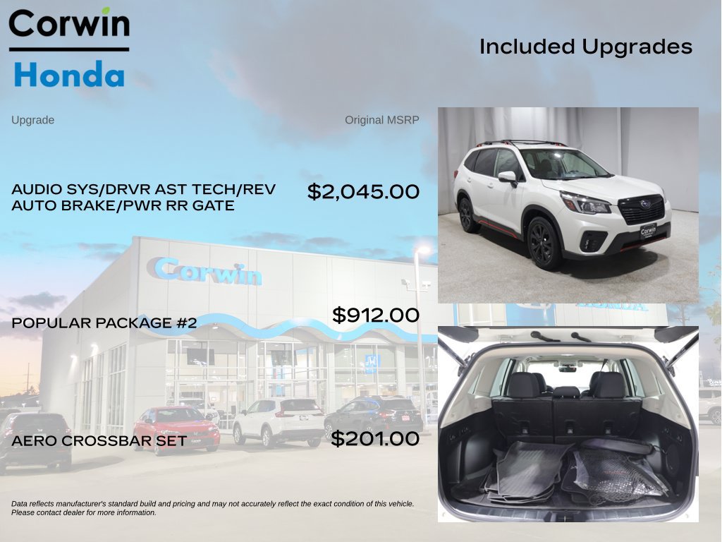Used 2020 Subaru Forester Sport w/ Popular Package #2 AWD/4WD image 4
