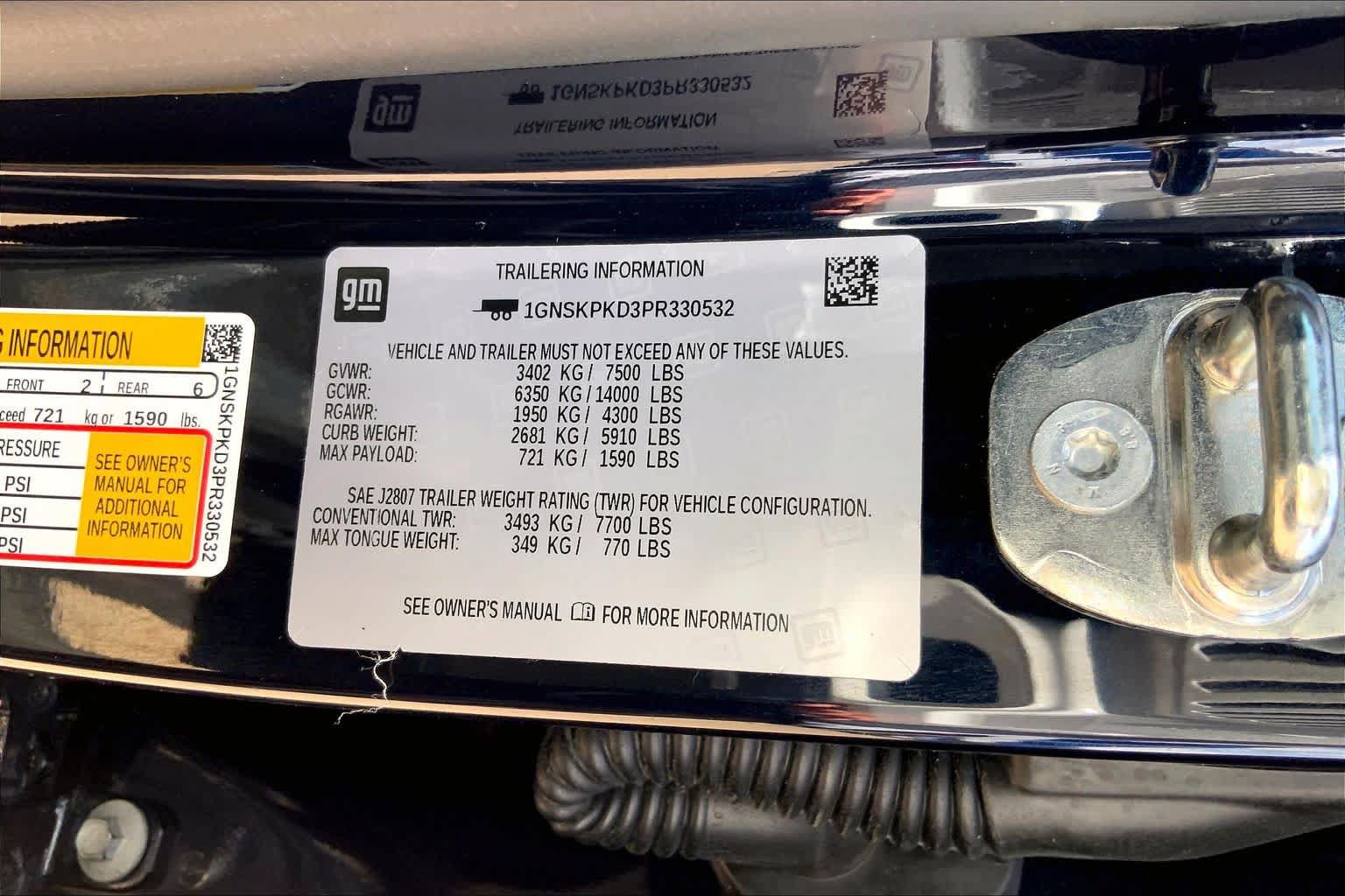 Used 2023 Chevrolet Tahoe Z71 AWD/4WD image 36