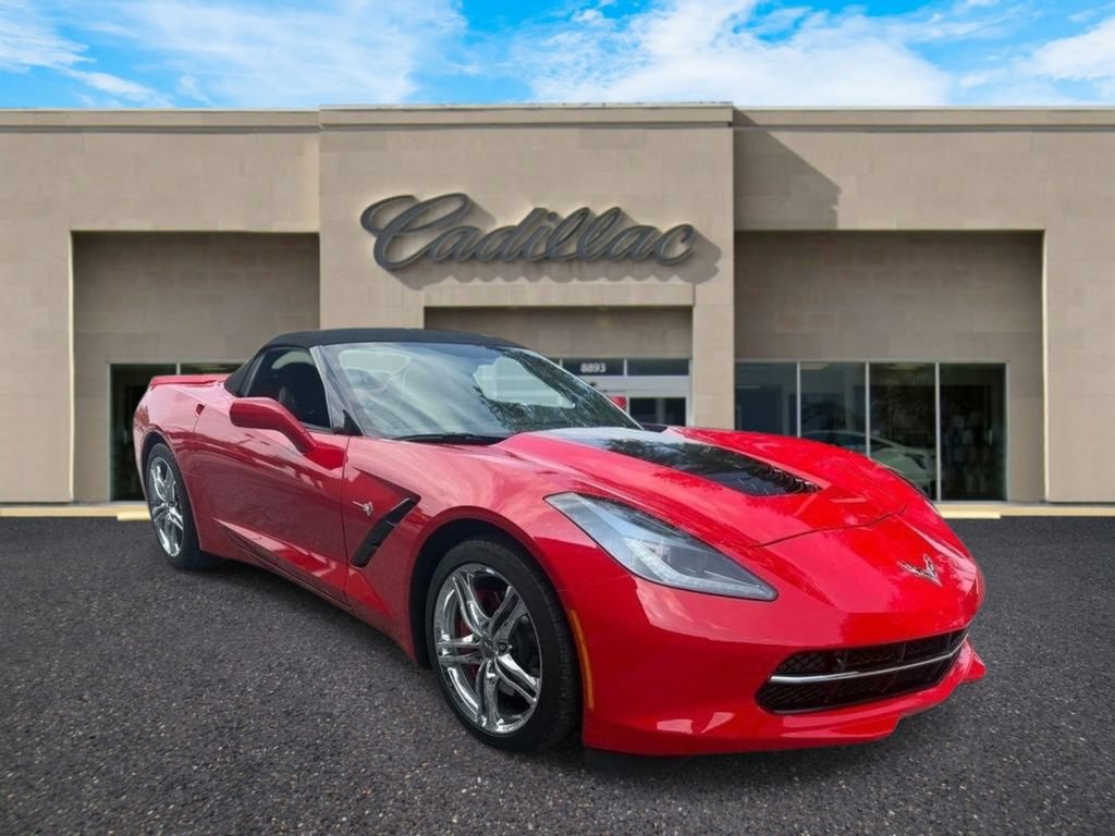 Used 2016 Chevrolet Corvette Stingray Convertible w/ 2LT Preferred Equipment Group RWD image 1
