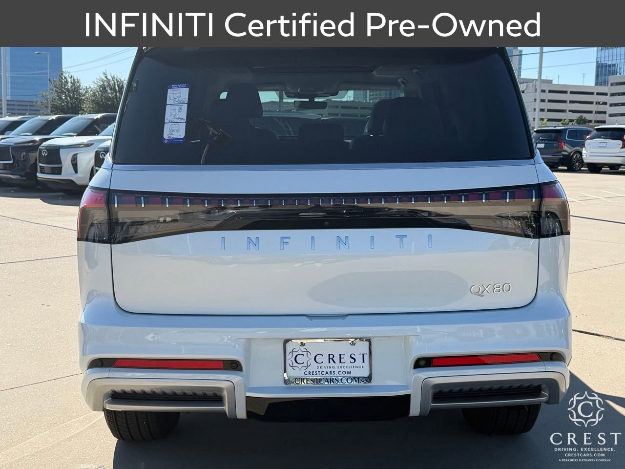Certified 2026 INFINITI QX80 Pure w/ Cargo Package RWD image 7