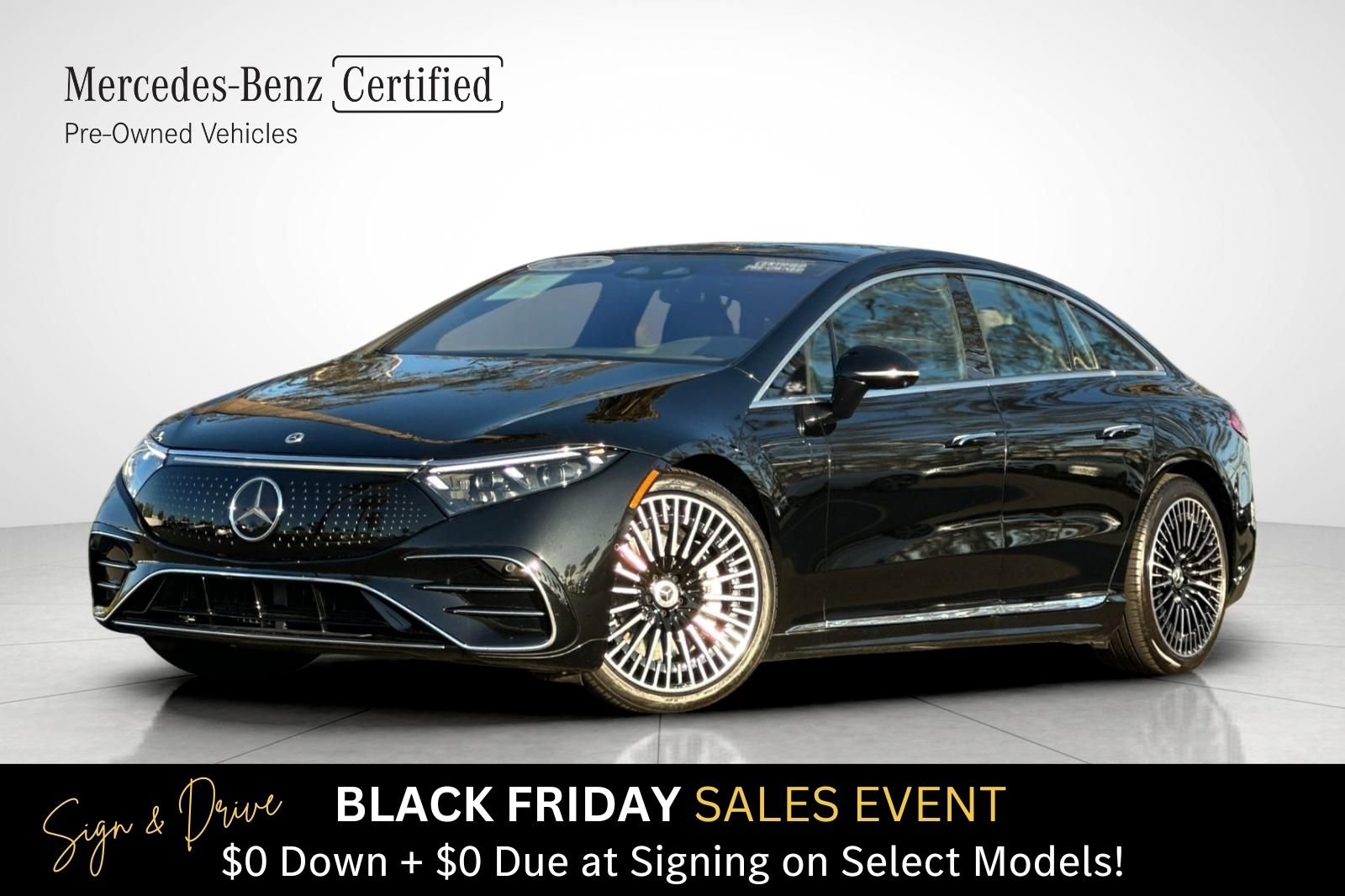 Certified 2022 Mercedes-Benz EQS 580 4MATIC Sedan