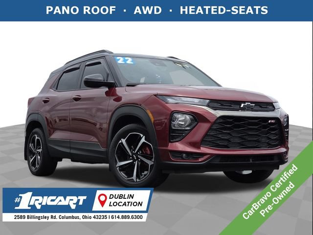 Used 2022 Chevrolet TrailBlazer RS w/ Sun and Liftgate Package