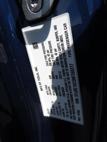 Used 2022 Tesla Model 3 Performance AWD/4WD image 10