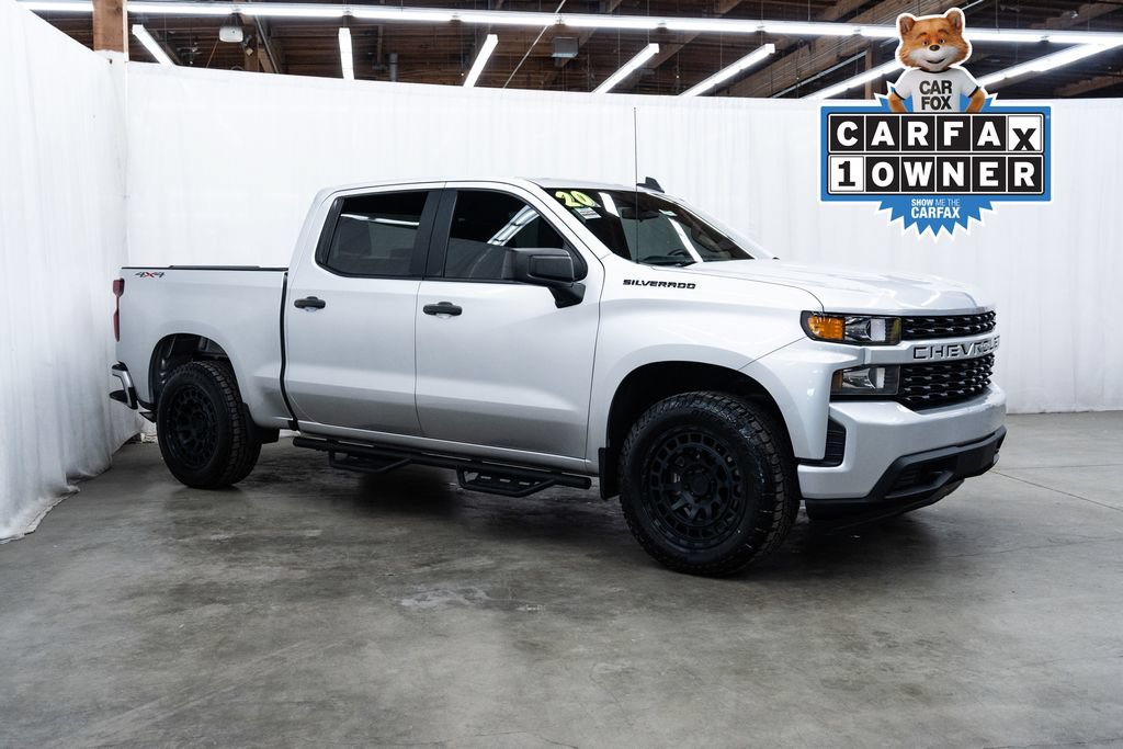 Used 2020 Chevrolet Silverado 1500 Custom w/ Custom Value Package