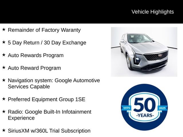 Used 2025 Cadillac XT4 Premium Luxury AWD/4WD image 8
