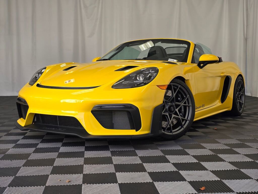 Certified 2025 Porsche 718 Boxster Spyder RS