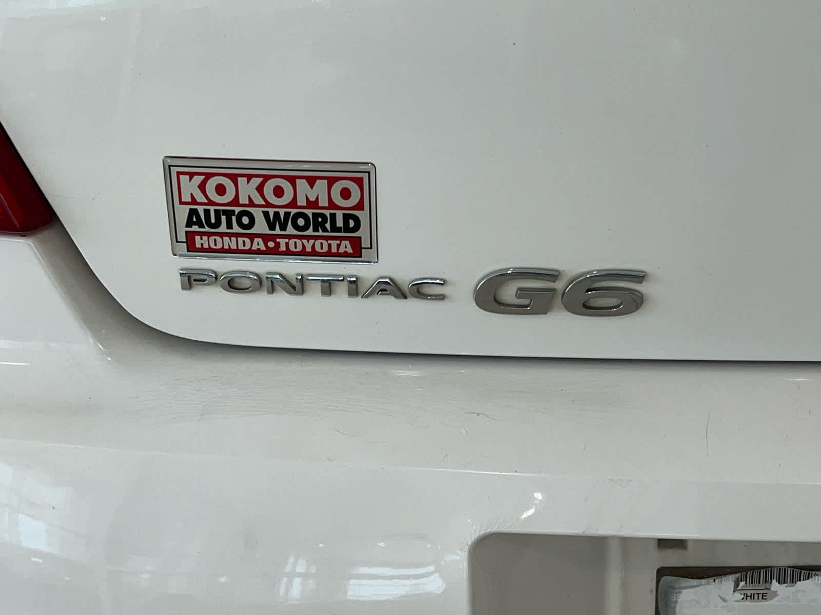 Used 2008 Pontiac G6 Value Leader FWD image 10