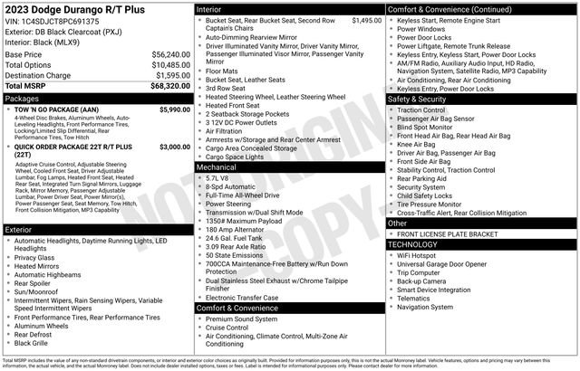 Used 2023 Dodge Durango R/T w/ Tow 'N Go Package image 5