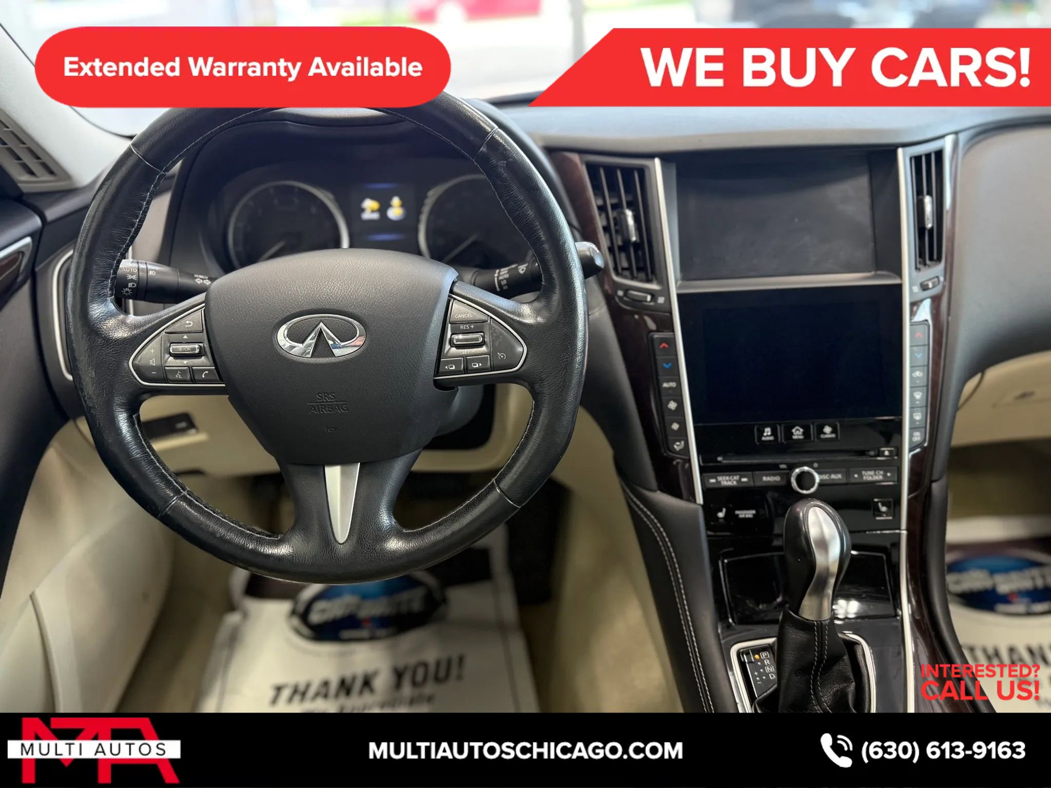 Used 2015 INFINITI Q50 Premium w/ Deluxe Touring Package image 27