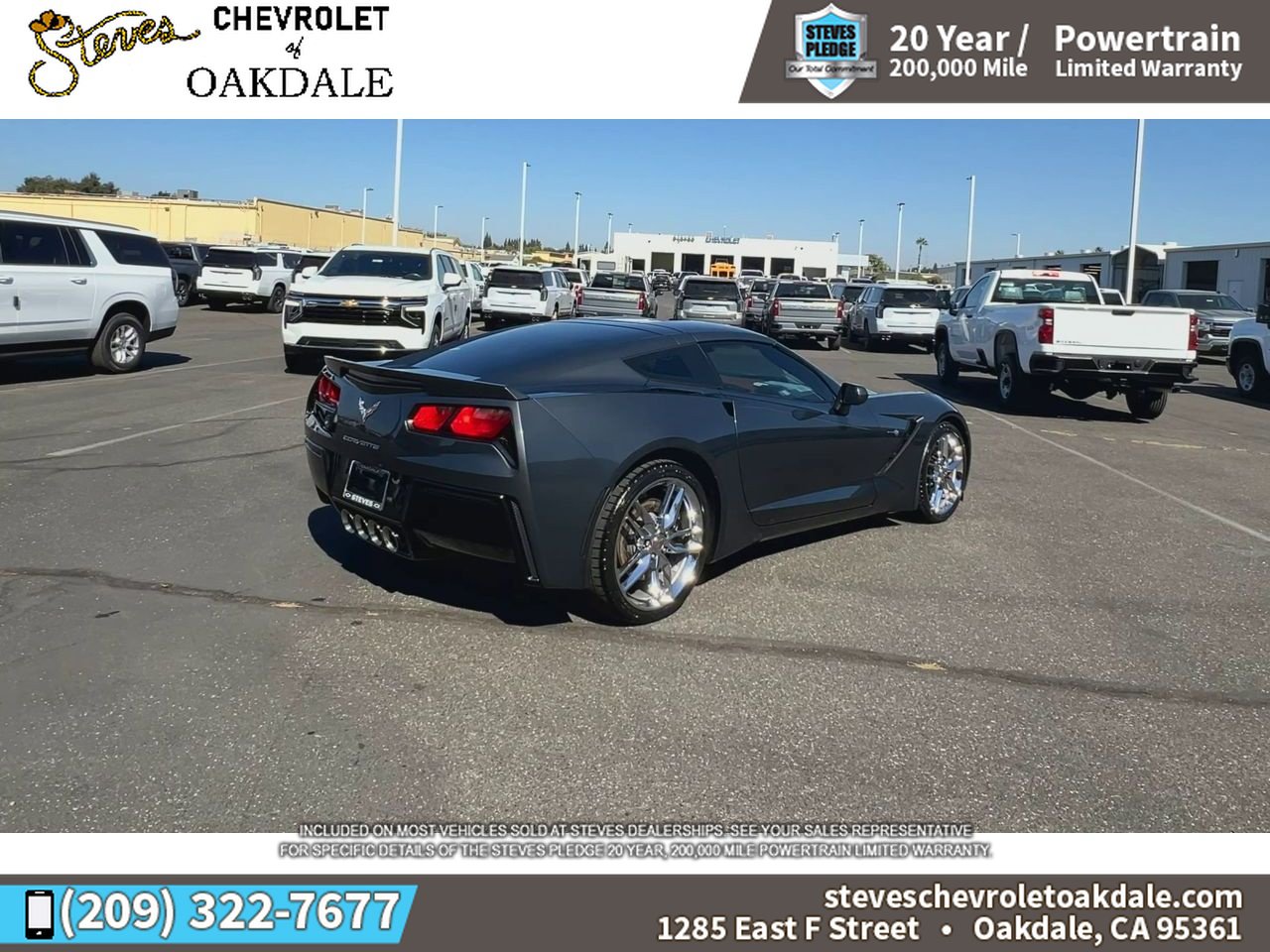 Certified 2014 Chevrolet Corvette Stingray Coupe w/ 3LT Preferred Equipment Group RWD image 11