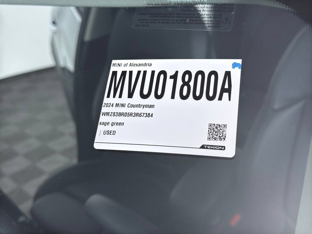 Certified 2024 MINI Cooper Countryman S AWD/4WD image 29